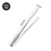 Ru Han Large 304 Stainless Steel BBQ Tongs Set