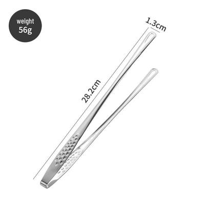 Ru Han Large 304 Stainless Steel BBQ Tongs Set