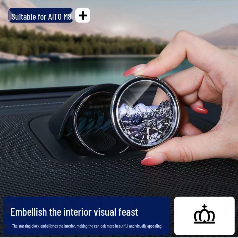 AITO M8 Sternring Zentral montierte Autouhr für 25 Modelle