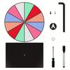 Desktop Prize Turn Plate Fortune Wheel Spinnings Game Lucky Draws Rotating wheels Erasable Fortune Wheel