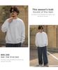 [IMPROVES] SIDE23-088 Plain Fleece Sweatshirt