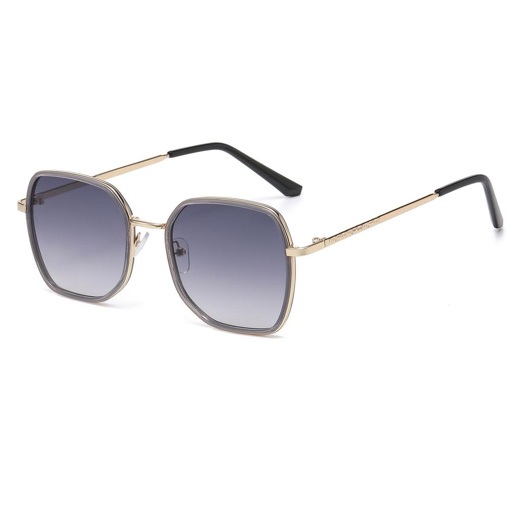 Vintage Polygon Sunglasses Men Classic Fashion Metal Rim Outdoor Shades Women New Trendy Fashion Brand Design Sun Glasses