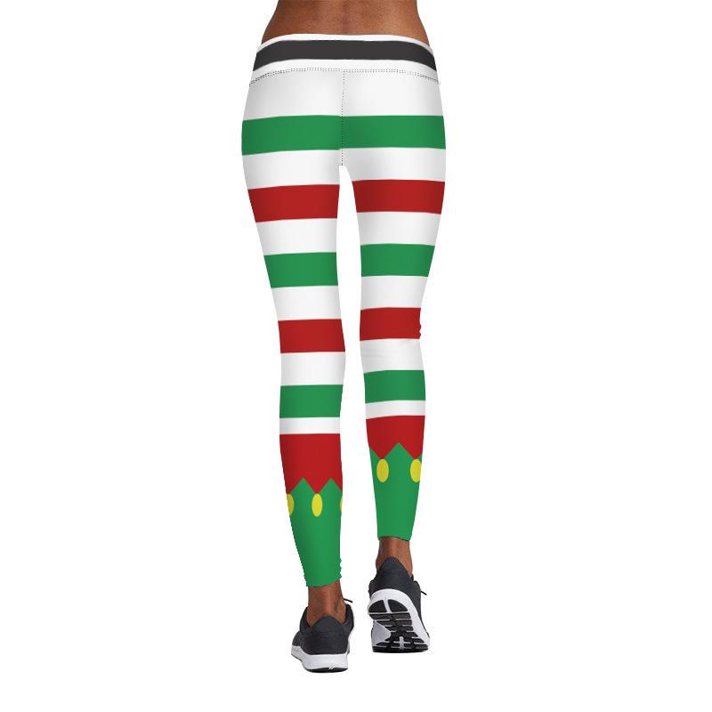 christmas stretch pants