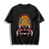 Amerikanisches Authentisches Individuell Schnelles Lautes Muscle Car Grafik T-Shirt Reines Baumwoll-T-Shirt