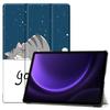 Stand Fall für Samsung Galaxy Tab S9 FE Fall 10,9'' PU Leder Auto Schlaf Abdeckung für Funda Galaxy Tab S9 FE Fall X510 X516 X516B