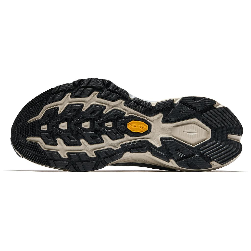 Anta Vertical 6 Silver Grey Black Ivory White Mens Running Shoes 912445587-4