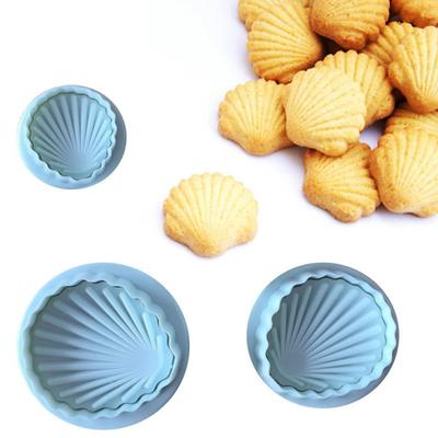 3 st Skal Silikonform Fondantform Tvålkaka Godis Hantverk Dekor Choklad