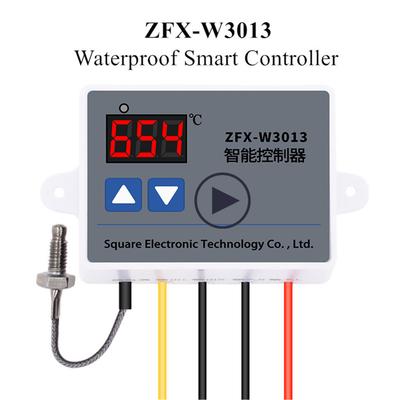 ZFX-W3013 Temperature Controller AC 220V Digital Thermostat High Temperature Smart Controller with K-type Thermocouple Sensor