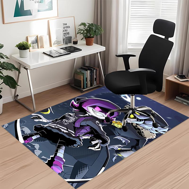 Murder Drones Printed Carpet, for Office Chair Living Room Bedroom Kitchen Room Decor Gifts.