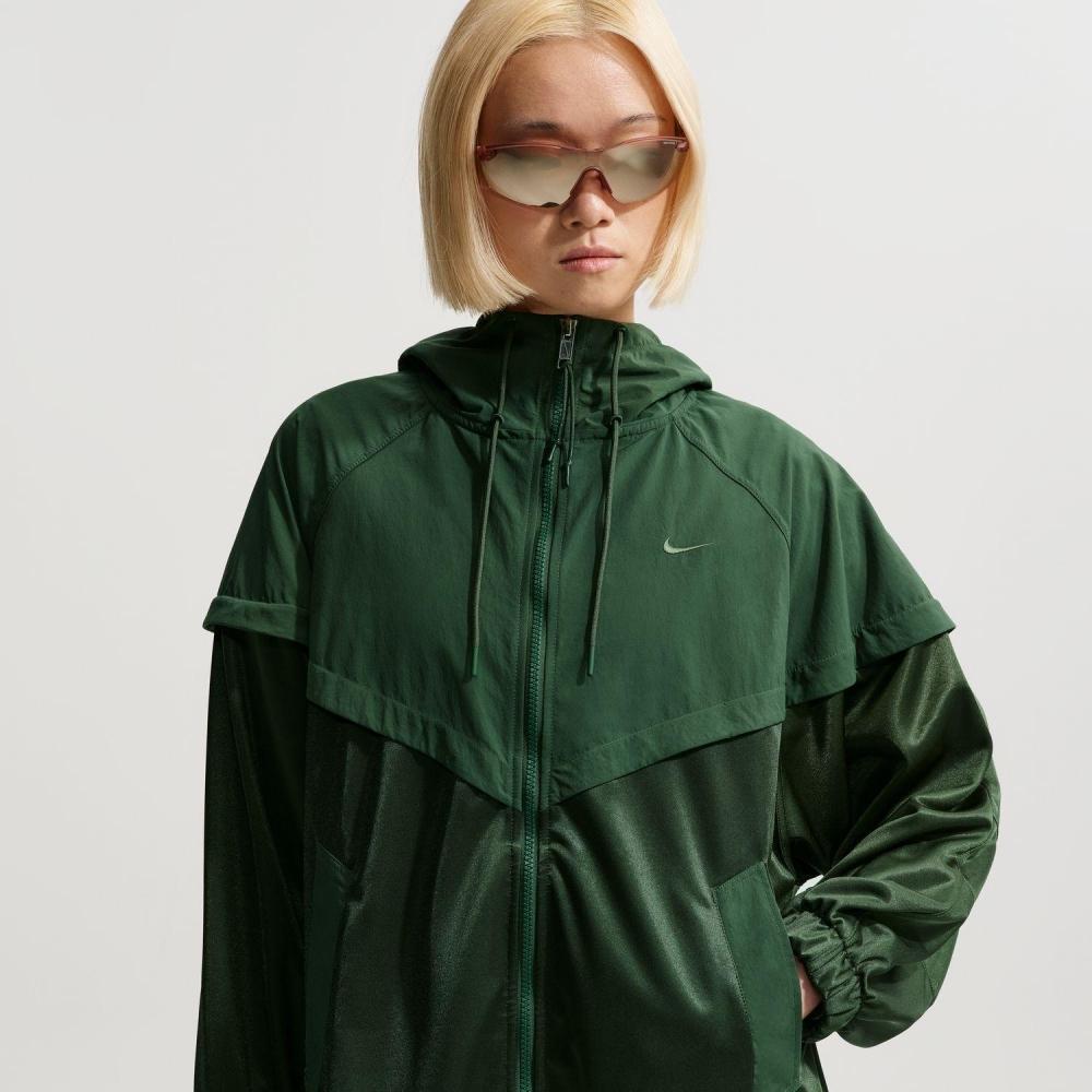 Nike W Os Hooded Wr Jkt Mod If0271 323Fir Fir Fir XS