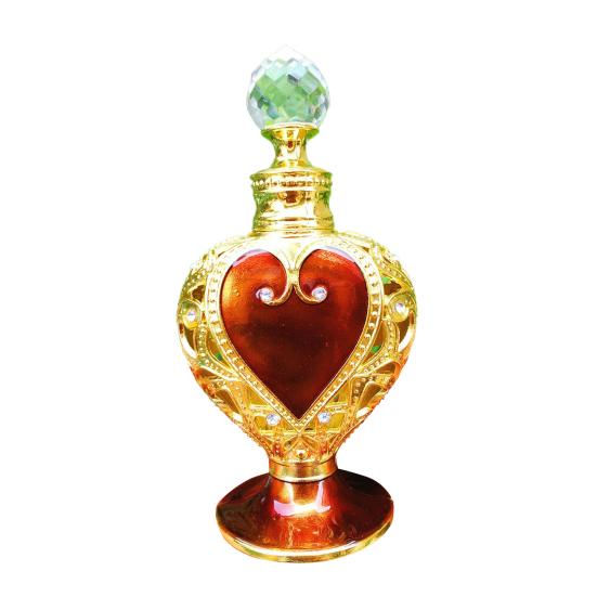 Frasco de perfume útil de 12 ml, estável, sem odor, cor vibrante