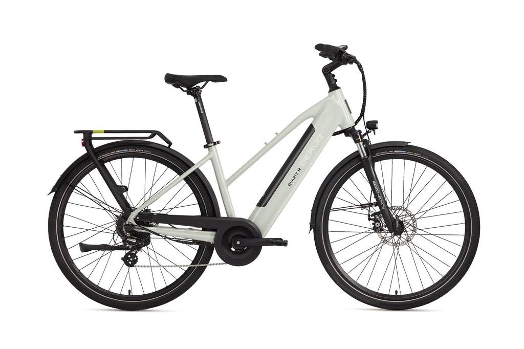 Quartz M City eBike DERUIZ Electrice Bike 28 Zoll City e-Bike mit 48V 250W 483Wh Battery Up to 121KM