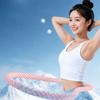Bounce Spring Fitness Hoop Foldable Fitness Waist Trainer New Spring Tube Yoga Circle  Women