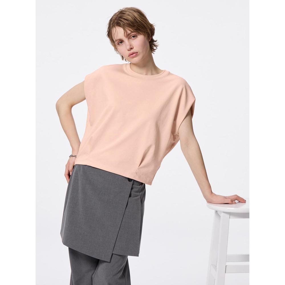 

Gu By Uniqlo Dry Waist Tuck Tee 56 OLIVE/3XL