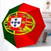 Printed Portugal Football Team Folding Umbrella,Outdoor,Leisure,And Travel Umbrella,Durable Umbrella Fabric,Birthday And Holiday Gift