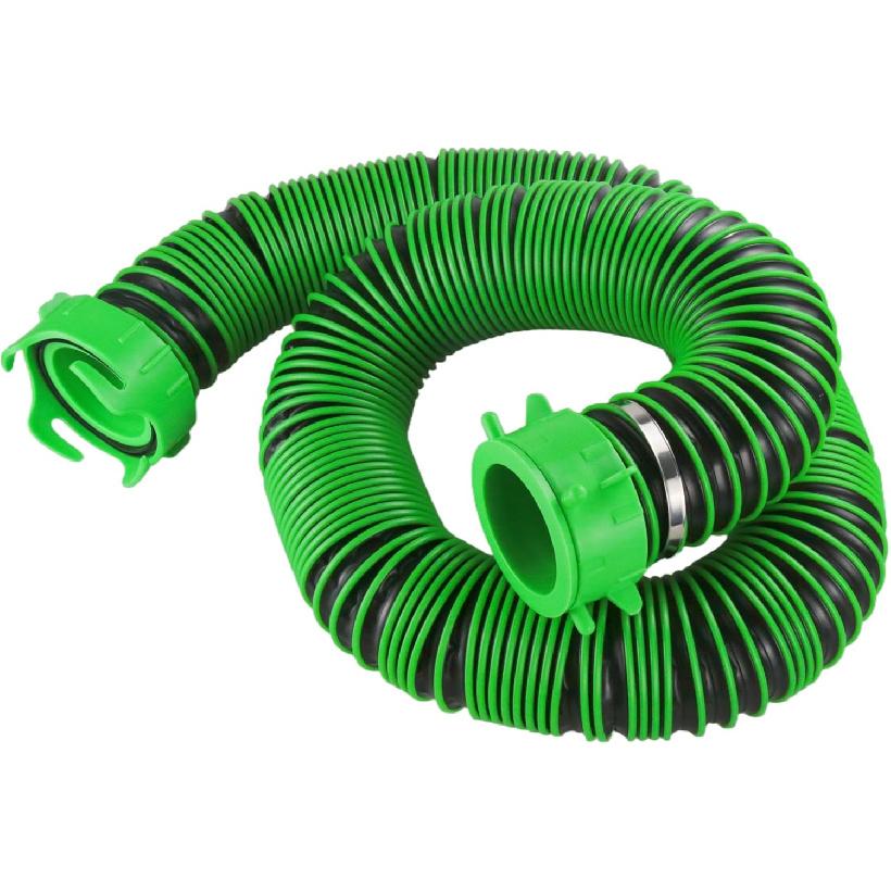 Camper & RV Sewer Hose Fitting Adapter, Upgrade And Lengthen The Connection Part, Quickly Connects 2 RV Sewer Hoses, Including Lug Connector Fitting
