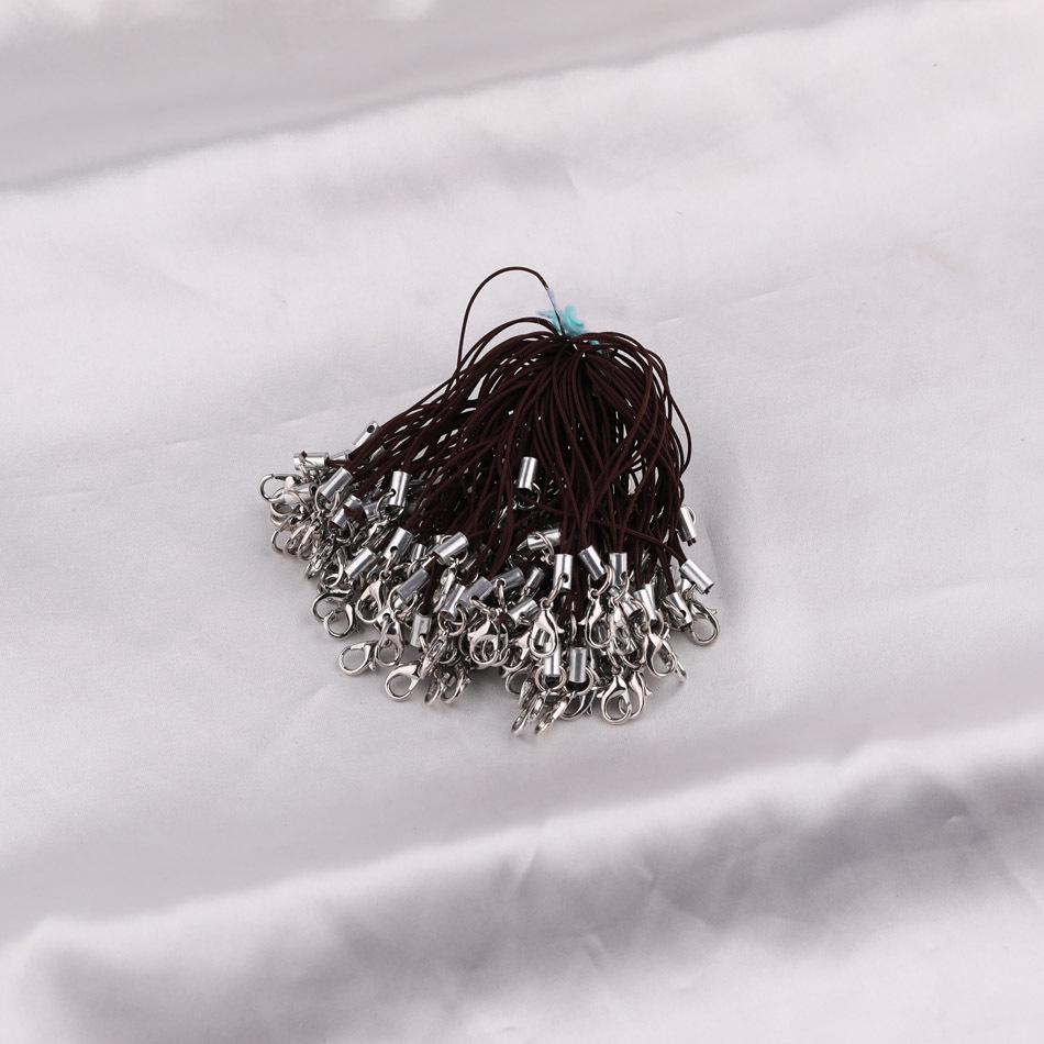 Multicolor Lobster Clasp Mobile Phone Lanyard - DIY Handmade Rope for Jewelry Accessories