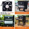 12038 Model Charcoal Grill Fan 120x120x38mm 1pc Black