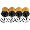 4 X Oil Filter Pack w/Seals for Hyundai 1.6L 26350-2M000