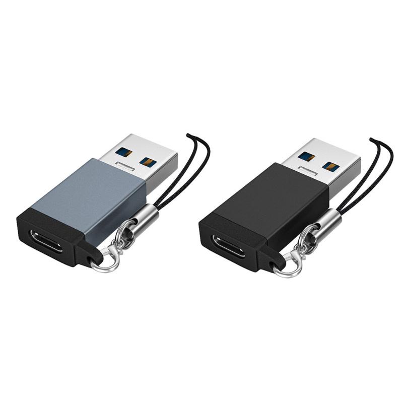 Usb 3.0 Male To Type-c Female Adapter High-speed Data Transmission A-to-c Converter Double-sided 3.0