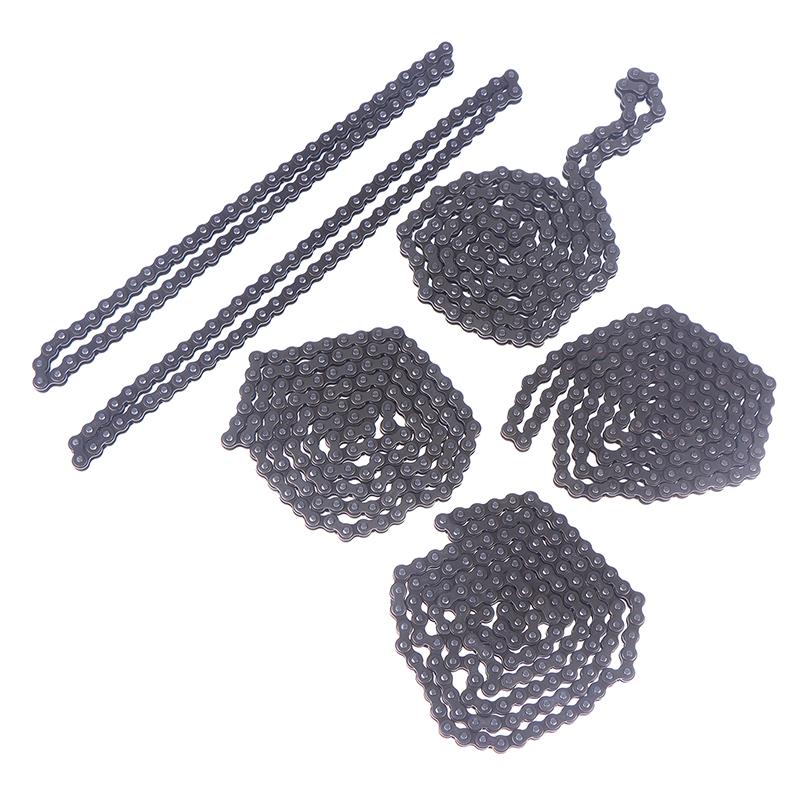 25H Chain With Spare Master Link 49Cc 2 Stroke Engine Atv Quad Go Kart Dirt Pocket Mini Motor Bike Section 62/68/132/136/138/158