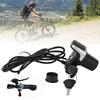 36V Electric Bike Bicycle Ebike Handlebar Twist Grip Throttle with LCD Display and Key Lock