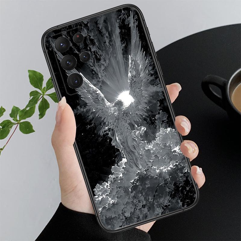 

Phone Case For Samsung A17 A55 A16 A56 A35 A15 A53 A54 A33 A34 A25 A05S A52 A52S A07 A26 A06 Fallen Angel A15