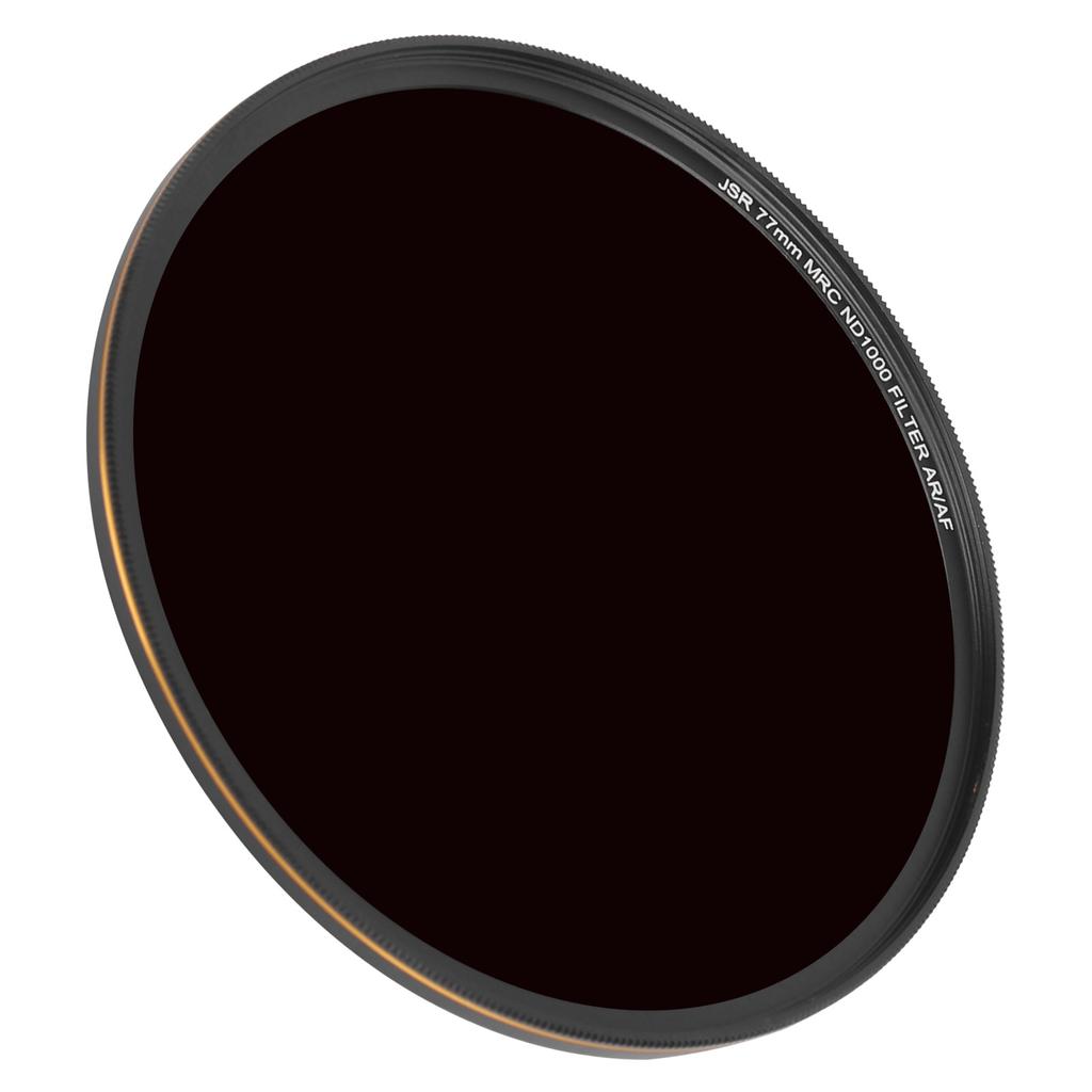 Junestar Neutral Density Dimming Lens ND Filter MRC ND1000 for SLR Mirrorless Camera Lens77mm  3in