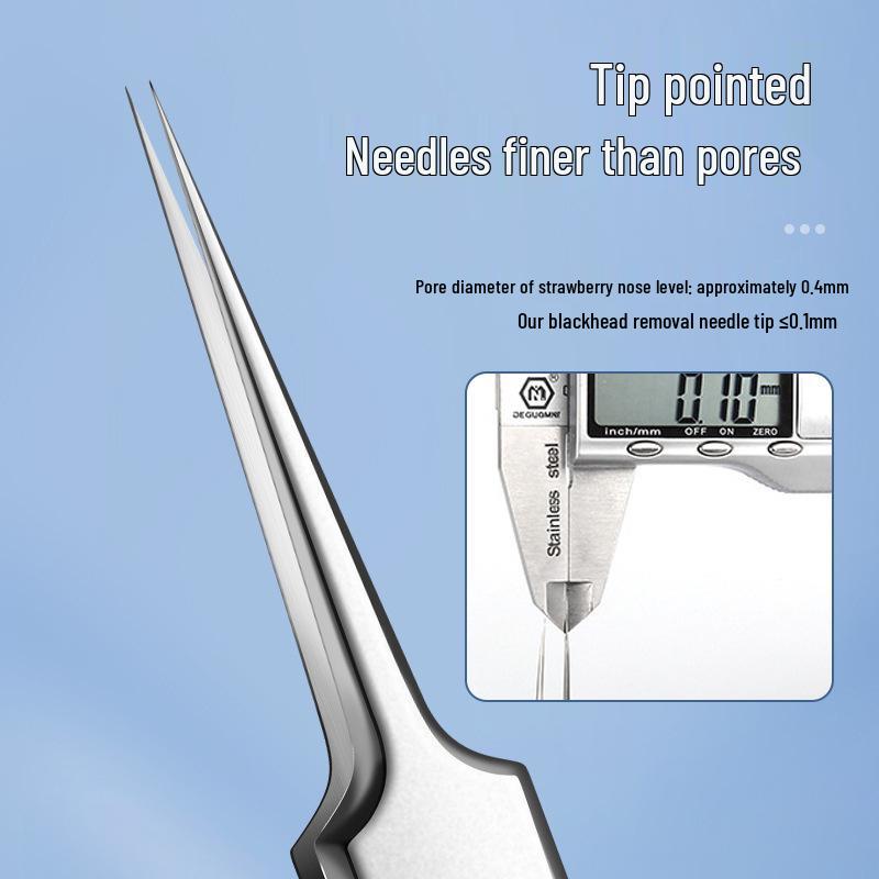 Blackhead Removal Tweezers & Acne Needle Set for Beauty Salons