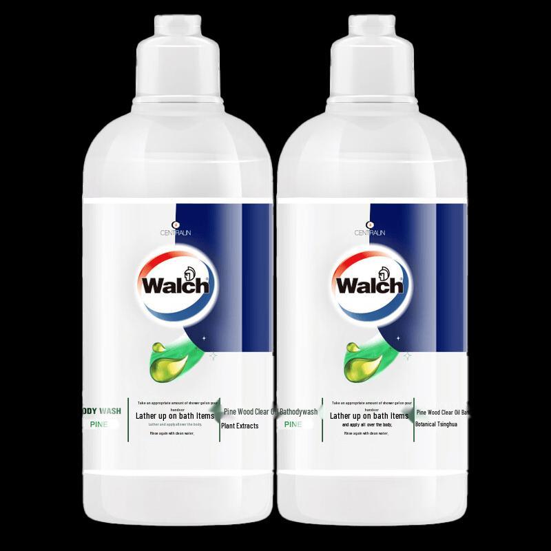 Walch Pine Essential Oil Shower Gel Twin Pack