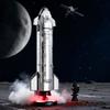 Starship Raketen Baustein Modell, Hergestellt Aus Langlebigem ABS-Material, Unterstützt DIY 3D-Montage, Geeignet Für Heimdekoration, Sammlerstücke, Und