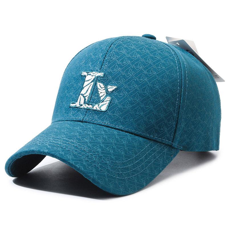 New Baseball Cap Embroidery L Letter Sports Sunscreen Men's and Women's Sun Hats Breathable Versatile Casual Cap