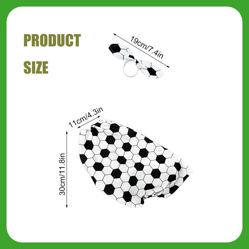 New Product 2026 World Cup Football Baby World Cup Porch Goose Clothing Baby Party Courtyard Set