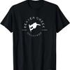 Camiseta Merry Texmas Contorno do Estado do Texas com Chapéu de Papai Noel