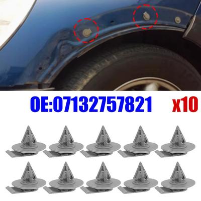 10PCS Exterior Fender Wheel Trim Panel Arch Clips For BMW Mini Cooper Coupe Roadster R50 R53 R55 R56 R57 R58 R59 Apron Flare