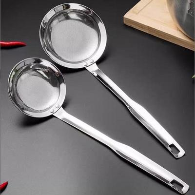 Slotted Spoon Thickened Stainless Steel Strainer Spoon Cooking Skimmers Utensil Soup Ladle Kitchen Accessories Ladle Spoon For