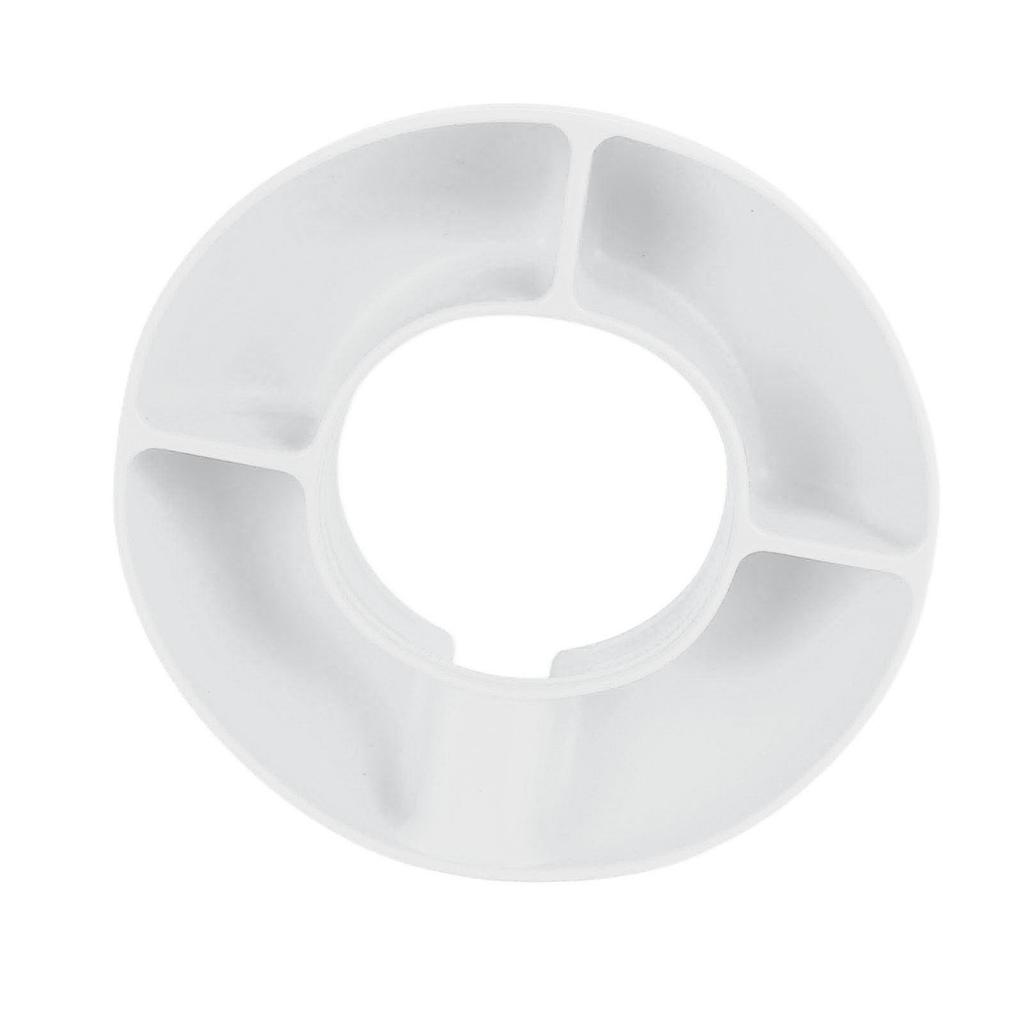 Snackskål Silikon Rund 4 Fack Återanvändbar Snackring för 40 oz Mugg Titta på Film Spela