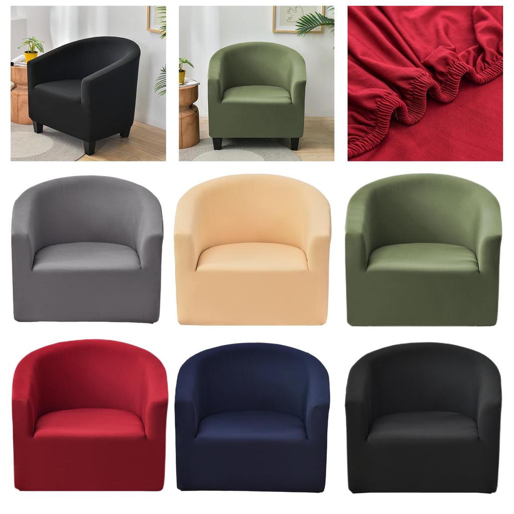 Stretch Elastic Sofa Slipcover Furniture Protector Anti Slip Machine Washable Armchair Slip Cover Armchair Slipcovers for Home