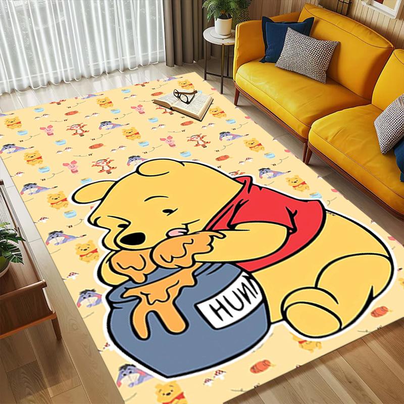 Winnie Pooh Living Room Nonslip Area Rug Soft Carpet For Bedroom Game Playroom Sofa Office Home Decor Doormat Christmas Gift C926556