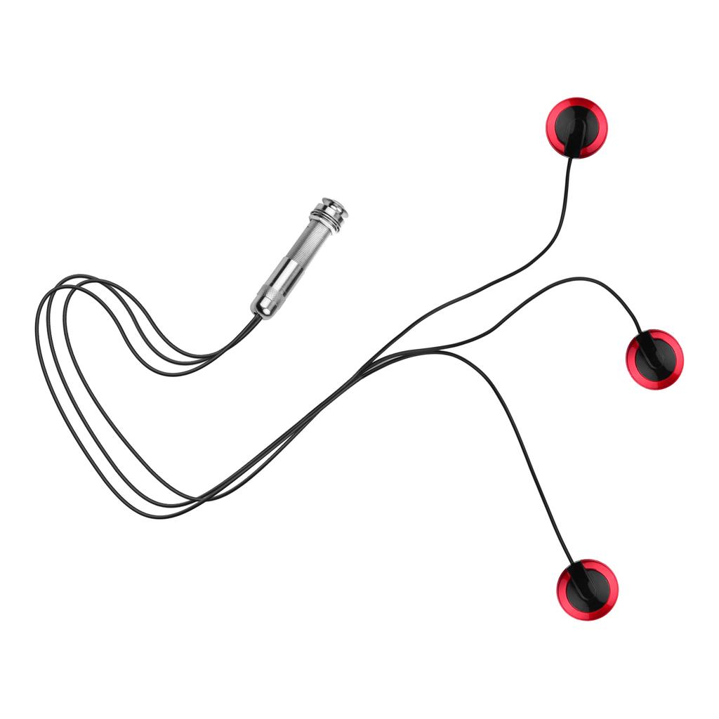 Adhezivní snímač nástroje Snímač akustické kytary Mini převodník s 1/4 palcovým konektorem pro