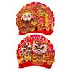 Wealth Table Ornament Nodding Vietnamese Centerpiece Felt Table Decorations with Light for New Year Spring Festival Home