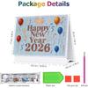 Koikify Diamond Art Desk Calendar 2026 – DIY Standing Flip Monthly Calendar, Decorative Tabletop Ornament for Home and Office, Creative Holiday &