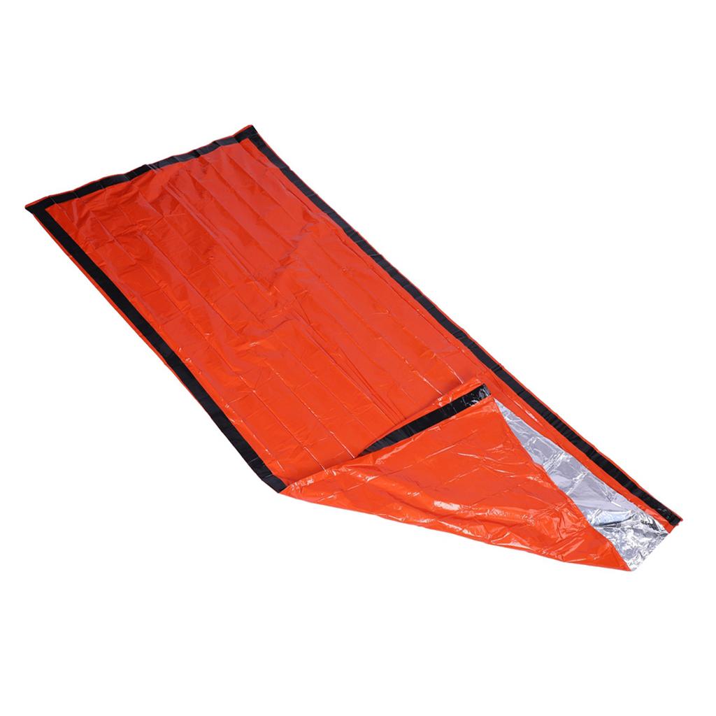 Reusable Emergency Sping, Thermal Waterproof Survival sping bags for Bag bag Camping Travel Orange