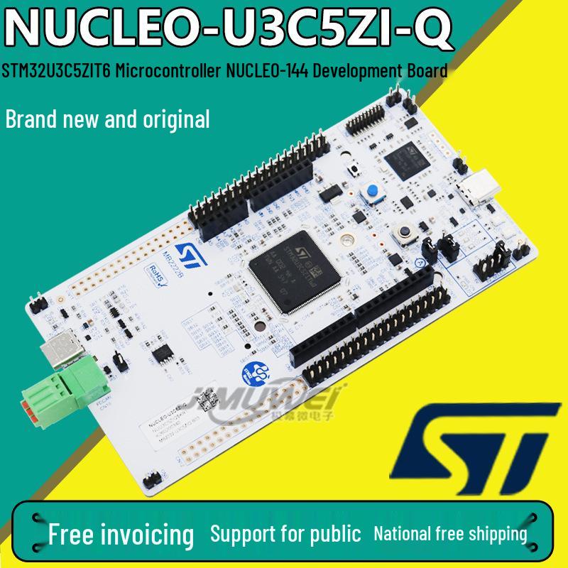 

Available: NUCLEO-U3C5ZI-Q STM32U3C5ZIT6 Microcontroller 144 Dev Board with SMPS