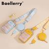 Baellerry Phone Crossbody Bag With Contrasting Colors And Pu Material For Daily Use