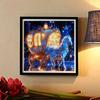 New Arrival 5D DIY Full Circle Diamond Painting "Carriage" Embroidery Cross Stitch Home Decor Gift