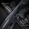 For Wuling Almaz Baojun 530 2021 Car Door Sill Pedal Board Cover Trim Carbon Fiber Rear Bumper Trunk Sticker Auto Accessories