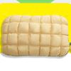 Yousheng Pineapple Bun Pillow, Fluffy Quilted Bed Pillow, Cooling Marshmallow-Soft Pillow for Adults Bedroom Dorm Bed Sleeping