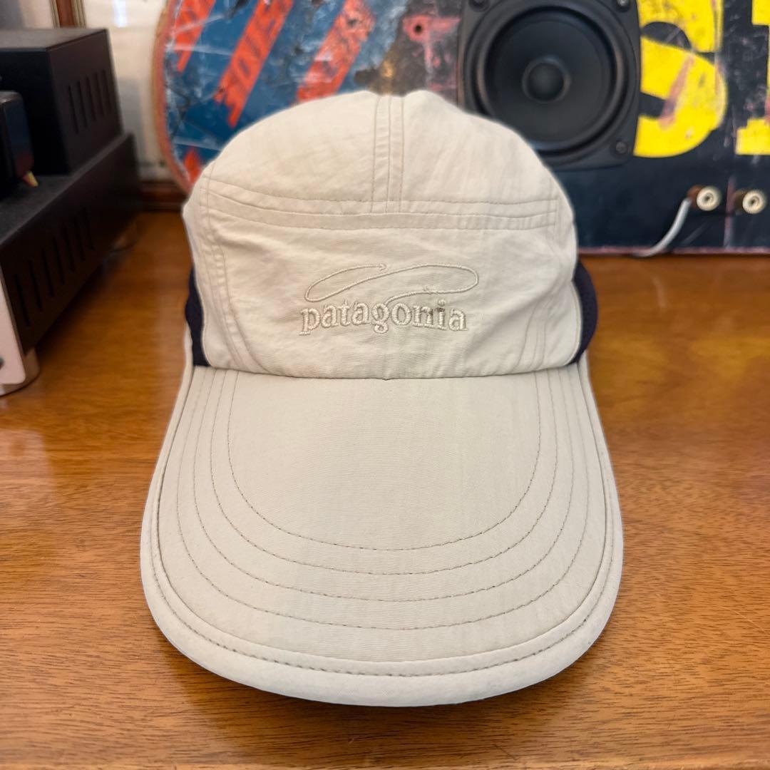 Used Patagonia Fly Fishing Long Bill Cap M Beige 29285