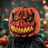 Pumpkin Headgear Full Head Pumpkin Face Mask Halloween Cosplay Accessories For Adult Cosplay Halloween Decoration Mask